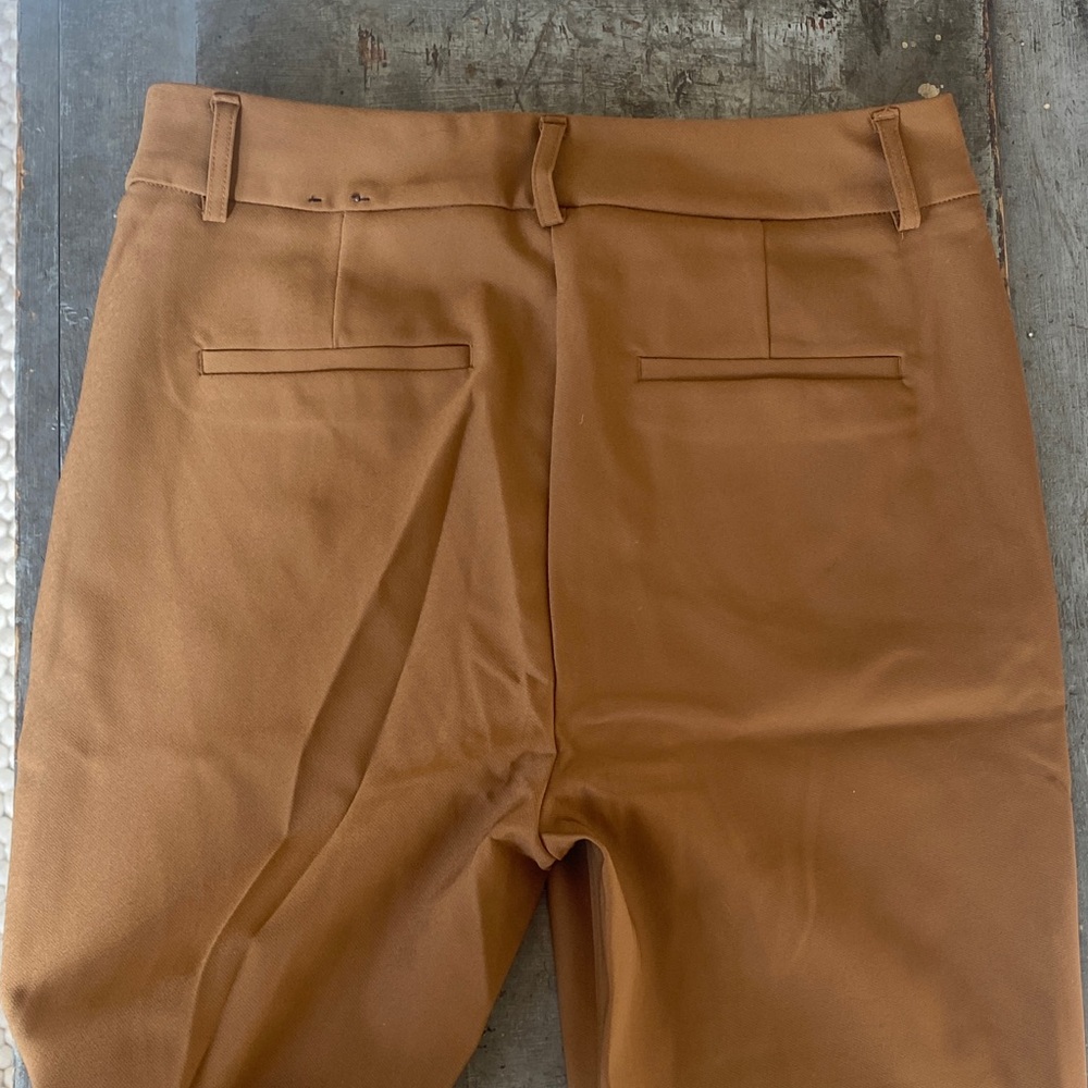 Rachel Zoe Women's Brown Cropped Pants - Picture 3 of 6
